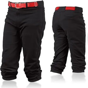Pantalons de baseball personnalisés de haute qualité, respirants, anti-froissement, séchage rapide, unisexe, personnalisables, vêtements d'équipe professionnels, OEM - Product Image 3