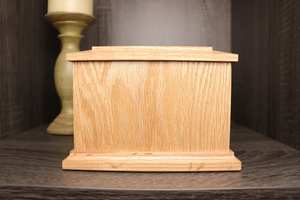 Wood Pet Urn for <b>Ashes</b> <b>Dog</b> Cat Box Personalized Cremation Casket Engraved Small Medium Large - Product Image 6
