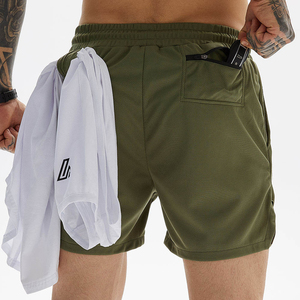 Pantalones Cortos de Compresión de Alto Rendimiento para Hombre con Tela de Spandex de Secado Rápido, Ideales para Entrenamiento en Gimnasio, Correr, Fitness y Deportes - Product Image 2