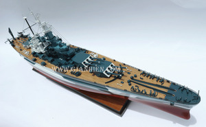Gia Nhien Fabricant Approuvé Conception Personnalisée quantité minimale de commande Basse USS Carolina HANDICRAFT EN BOIS-Maquette en bois - Product Image 4