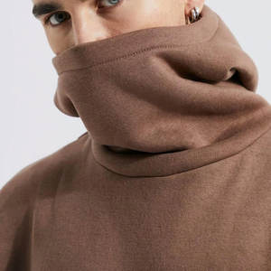 เสื้อมีฮู้ดขนาดใหญ่พิเศษสำหรับผู้ชายเสื้อมีฮู้ดปักโลโก้ได้ตามต้องการ - Product Image 2