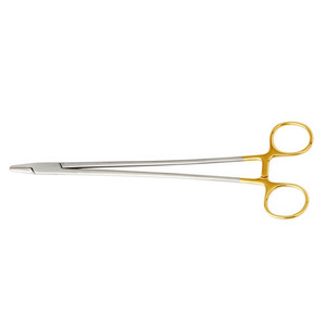 Porte-aiguilles Masson de haute qualité, pinces, inserts en carbure de tungstène, 10-1/2 pouces (27 cm), instrument chirurgical en acier inoxydable médical - Product Image 4