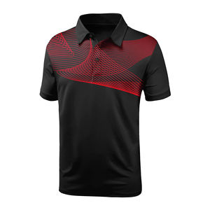 Top Trending Shirt Mejor calidad Slim Fit Quick Dry Impresión completa Casual Wear Style Poliéster Made Polo T-Shirt - Product Image 2