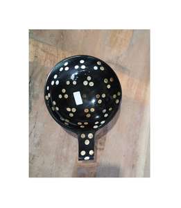 Offre Spéciale Design foncé bols de service matériau naturel corne bol de service intérieur décor à la maison finition naturelle et bol de décor coloré - Product Image 6