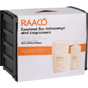 RAACO Assortment Box Entrance with 4 Compartments W376xD310xH265mm Polypropylene Assortment <b>Boxes</b> for <b>Tool</b> <b>Storage</b> - Product Image 3