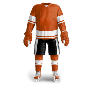 Nouvel arrivage d'ensembles d'uniformes de hockey sur glace Sublimation personnalisée 100% polyester respirant séchage rapide unisexe adulte fabriqué sur mesure au Pakistan - Product Image 4
