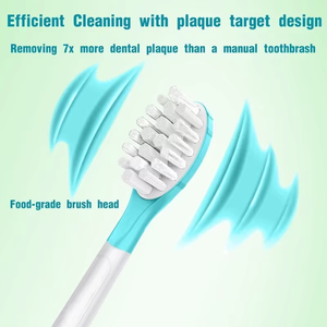 Spiral Bristle Triple Clean <b>Round</b> Toothbrush Head Refills Generic for Oral Bs Electric <b>Brush</b> Heads Wholesale OEM Factory - Product Image 4