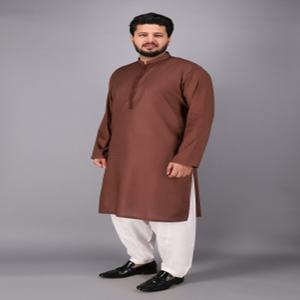 Shalwar Kameez islamique de style unique pour hommes en coton doux - Product Image 4