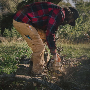 Pantalon de travail cargo pour hommes sur mesure avec pantalon durable à plusieurs poches Options d'impression de logo pour l'atelier de construction à l'extérieur - Product Image 6