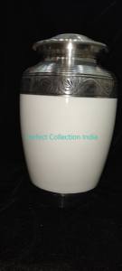 Urnes de crémation en céramique biodégradables personnalisées pour adultes Urnes commémoratives en métal pour la crémation - Product Image 4