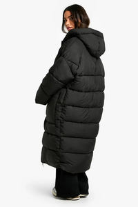 Wholesale <b>Women</b> Winter <b>Long</b> Puffer Jacket Quilted Warm <b>Coat</b> Casual Fashion Outerwear Custom OEM <b>Women</b> Winter <b>Long</b> Puffer Jacket - Product Image 4