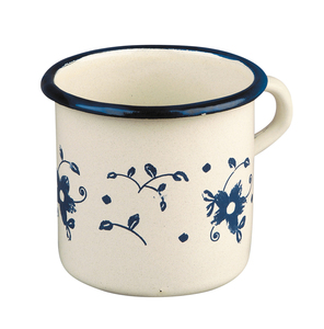 Pentola in acciaio smaltato vetrificato, modello Sena, 8 cm. (Ibili 918508) - Product Image 1