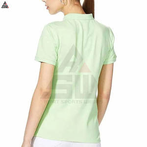 Chemises décontractées pour femmes en coton uni avec impression de logo personnalisé, tissu en toile léger et respirant - Product Image 2