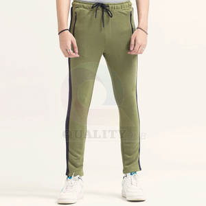 Pantalones de entrenamiento para hombre personalizados directos de fábrica, pantalones deportivos informales ajustados de último diseño, cintura elástica, superventas - Product Image 1