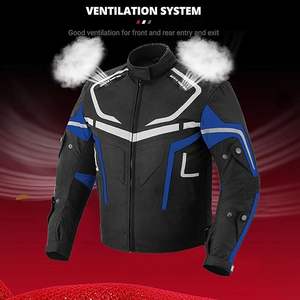 Chaquetas de Motocicleta de Verano para Hombre David Sports Wear, Resistentes al Viento, de Poliéster/Algodón, Protección Elegante y Comodidad - Product Image 2