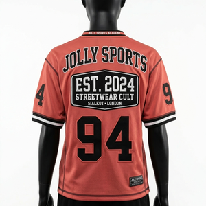 Camiseta de fútbol para mujer, 160 GSM, malla de poliéster transpirable, paneles en negro coral, logotipo con transferencia térmica, ajuste premium - Product Image 4