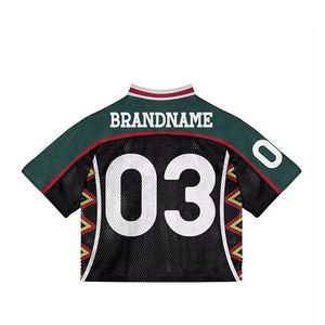 Fabricante personalizado de los hombres Boxy camisetas de secado rápido de gran tamaño de fútbol de baloncesto de malla de fútbol Jersey - Product Image 2