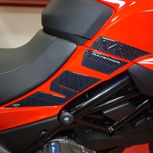 Adesivi 3D per Serbatoio Ducati Multistrada V2 950 2022-23, Decalcomanie Laterali con Logo per Decorazione Moto Elegante - Product Image 1