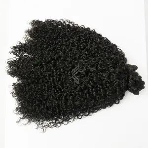 Products Trend 2024 Cuticle Aligned Raw Hair Burmese Curly Weaves And Wigs For Black Women Best-Selling Double Weft