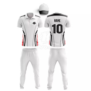 Vêtements d'entraînement Uniforme de cricket à quantité minimale de commande basse Uniforme de cricket en polyester Uniforme de cricket de taille personnalisée - Product Image 1