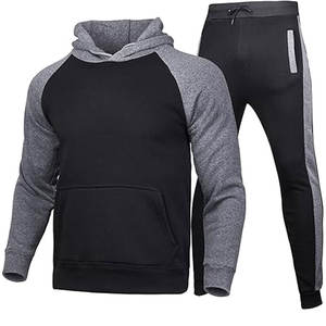 Conjuntos de Jogger de poliéster para hombre al por mayor, conjunto de dos piezas, chaqueta y pantalones de chándal, chándal personalizado para hombre, ropa deportiva de algodón puro de alta calidad - Product Image 2