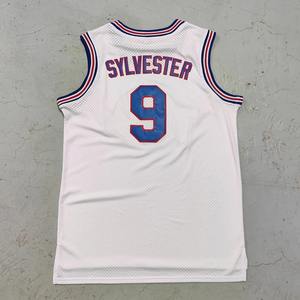 Camiseta de baloncesto con estampado personalizado para hombre, camiseta sin mangas de malla, pantalones cortos, patrón de moda degradado, sublimación, uniforme Atlético liso de talla grande - Product Image 4