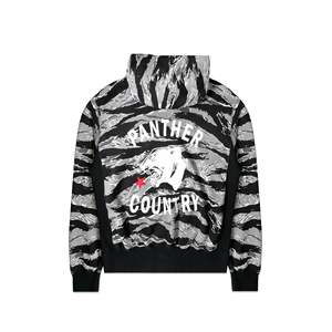 SOPHNET. Sweat à capuche camouflage Panther Country 100% coton, impression par sublimation, XXS, poids lourd 500 g/m² - Product Image 2