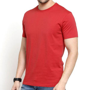T-shirt en coton 100% léger pour l'été, impression personnalisée, tailles grandes, streetwear décontracté pour hommes, style formel, vente en gros - Product Image 1