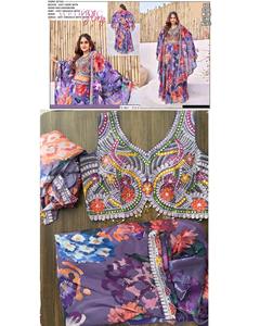 Dernier modèle Tenue tendance de styliste moderne Georgette avec broderie Lehenga Choli exportateur dans le monde entier - Product Image 3