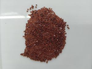 Piedra preciosa suelta granate rojo cabina redonda Natural de 1,5mm para hacer collares accesorio de joyería de calidad maravillosa - Product Image 2