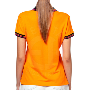 High Quality Custom <b>Polo</b> T Shirts for <b>Women</b> Cotton Short Sleeve <b>Polo</b> Shirt From Pakistan Manufacturer's - Product Image 4