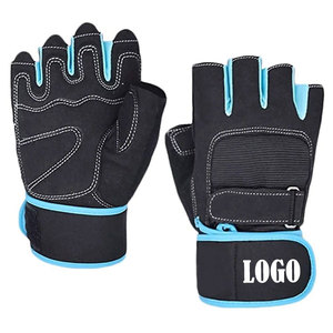 Guantes de fitness compactos, ligeros y elásticos personalizados para levantamiento de pesas, circuitos de fuerza, gimnasio, deportes, actividades al aire libre, transpirables - Product Image 1