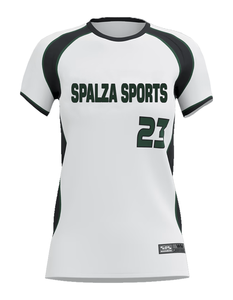 Nouvelle tenue de softball personnalisée pour femme, style boutonné sur le devant, 100 % polyester respirant en maille, anti-UV, grandes tailles, vêtements de sport sublimés - Product Image 1