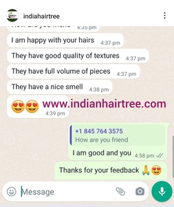 Extensions de cheveux humains vierges indiens à 100%, ondulés, vente en gros, fournisseurs, double trame machine, cuticules alignées, couleur noire naturelle - Product Image 6