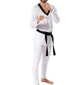 2023 NUEVO WT Poliéster blanco personalizado/Competición de algodón Jiu Jitsu Gi - Product Image 2
