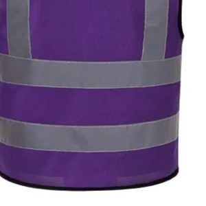 Gilet haute visibilité pour hommes en toile de haute qualité, confortable et tendance, haut décontracté avec logo personnalisé, respirant et élégant, vêtements de sécurité - Product Image 4