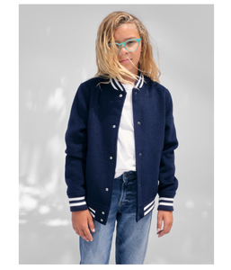 เสื้อแจ็คเก็ตเด็กแบบ Letterman ผ้าขนสัตว์แห้งเร็วสำหรับฤดูหนาว คุณภาพดีที่สุด เสื้อแจ็คเก็ต Letterman ผู้ชายแบบสั่งทำพิเศษ บุด้วยผ้าฝ้ายมาตรฐาน - Product Image 4