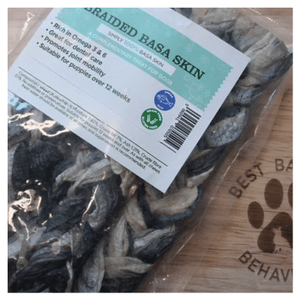 Khỏe mạnh Hound cá da chó xử lý-1 kg-hạt tự nhiên miễn phí cá tuyết & Haddock khô Basa da cá cho chó-ít chất béo & giàu - Product Image 3