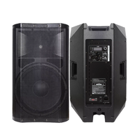 DASN SCH15D3 15 pouces 500W en plastique PA alimenté Audio professionnel maison fête Subwoofer haut-parleurs portables actifs système sonore