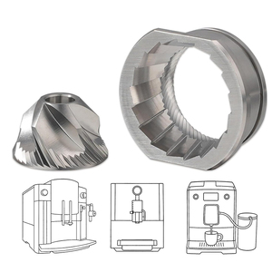 Pièces de <span class=keywords><strong>moulin</strong></span> à café Kit de lame de <span class=keywords><strong>moulin</strong></span> à café en acier inoxydable 48MM <span class=keywords><strong>moulin</strong></span> à expresso ensemble de remplacement de fraise conique pour Jura <span class=keywords><strong>Saeco</strong></span> - Product Image 3