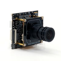 4mm lensa Starlight IMX664 IP modul kamera Starvis 2 4MP 60fps Kamera CCTV papan PCB Hi3519DV500 SIP-K664K5BF14mm