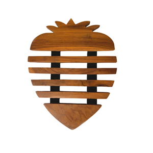 Salvamanteles de madera de estilo clásico más vendido, plato caliente y soporte para té con bandeja de madera de diseño especial para decoración de cocina, Vietnam directo - Product Image 1