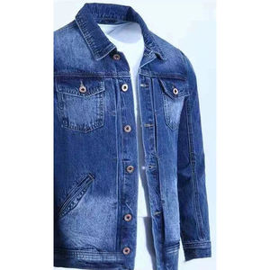 Chaqueta vaquera de lujo High Street 2025 hecha a medida para hombre Premium 2025 transpirable a prueba de viento chaqueta vaquera elegante para mujer - Product Image 5