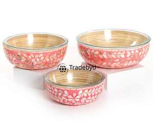 Decoración moderna y elegante de cuenco de resina para tu hogar Creación de Tradebyd para regalos comedor y configuración estética - Product Image 3