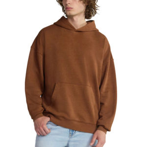 เสื้อฮู้ดผู้ชายโอเวอร์ไซส์ผ้าฟลีซเสื้อมีฮู้ด350gsm ผ้าโพลีเอสเตอร์ออกแบบได้ตามต้องการ - Product Image 4