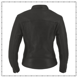 แจ็กเก็ตหนังขี่มอเตอร์ไซค์ของผู้ชายเสื้อแจ็คเก็ตไบค์เกอร์ที่ได้รับการรับรองจาก CE เพื่อความปลอดภัย | แจ็กเก็ตขี่มีสไตล์ - Product Image 2