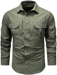 Premium Quality Top Selling Wholesale 100% Cotton Men Industrial Breathable Flame Resistant Work Wear <b>Welding</b> Work <b>Shirt</b> - Product Image 6