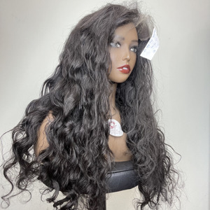 วิกผมมนุษย์ธรรมชาติวิกผมลูกไม้ด้านหน้า - Product Image 1