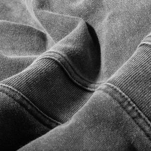 เสื้อสเวตเตอร์มีฮู้ดคลุมหน้าลายกราฟิกหมวกคลุมศีรษะสำหรับผู้ชายดีไซน์ไม่เหมือนใครน้ำหนักผ้า400กรัมบริการ OEM ตามสั่ง - Product Image 3