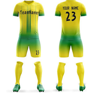 Uniforme de football personnalisable de haute qualité Nom et numéros personnalisés sublimés pour les joueurs individuels - Product Image 4